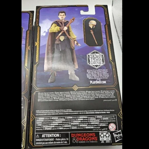 2 x Dungeons & Dragons Honor Among Thieves Golden Archive SIMON 6" Figure New - Picture 6 of 6